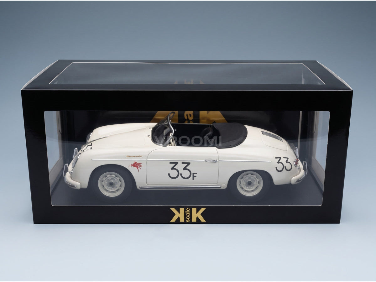 Porsche 356A Speedster No. 33 1955 White KK Scale 1:12 scale model - original packaging
