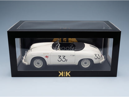 Porsche 356A Speedster No. 33 1955 White KK Scale 1:12 scale model - original packaging