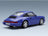 Porsche 911 964 RS Coupé 1992 Blue Cup Rims KK Scale 1:12 scale model - rear three-quarter view