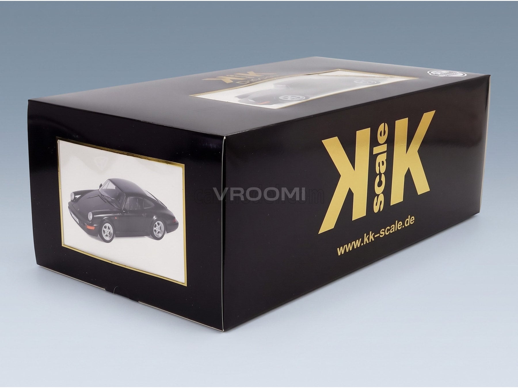 Porsche 911 964 RS Coupé Speedline Rims 1992 Black KK Scale 1:12 scale model - original packaging