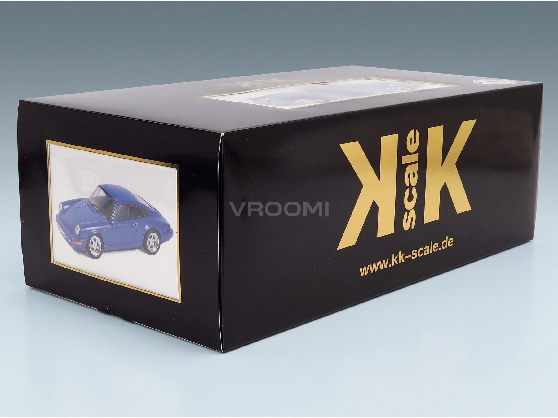 Porsche 911 964 RS Coupé 1992 Blue Speedline Rims KK Scale 1:12 scale model - original packaging
