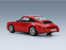 Porsche 911 964 RS Coupé 1992 Red Speedline Rims KK Scale 1:12 scale model - rear three-quarter view