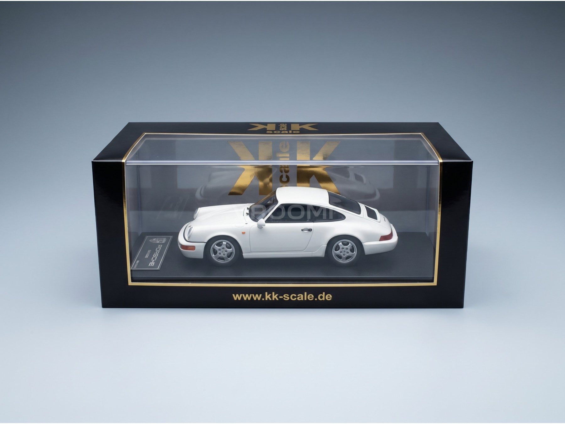 Porsche 911 964 RS Coupé Speedline Rims 1992 White KK Scale 1:12 scale model - original packaging