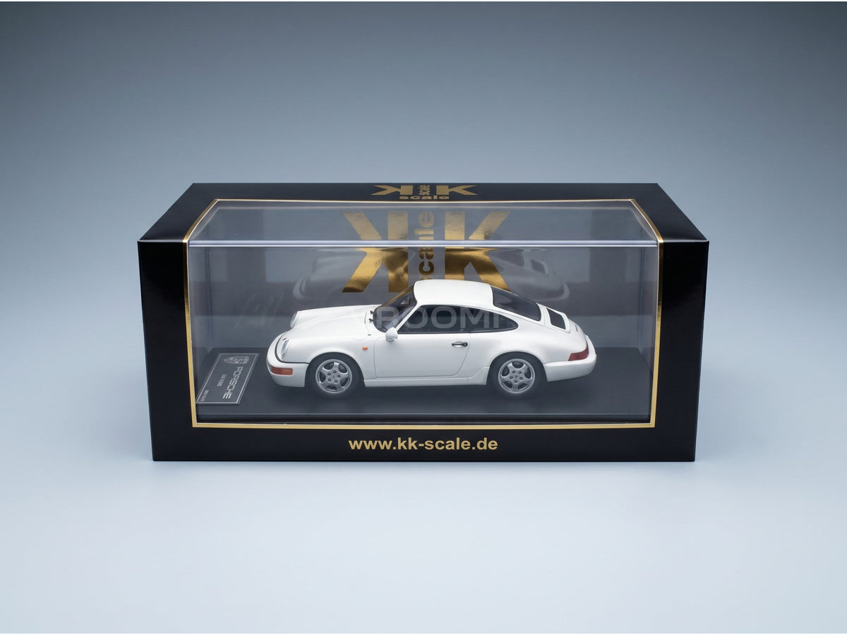 Porsche 911 964 RS Coupé Speedline Rims 1992 White KK Scale 1:12 scale model - original packaging