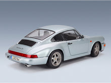 Porsche 911 964 RS with Speedline Rims 1992 Polar White KK Scale 1:12 scale model - rear three-quarter view