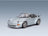 Porsche 911 993 GT2 Coupé 1996 Silver Speedline Rims KK Scale 1:18 scale model - front three-quarter view