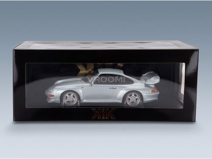 Porsche 911 993 GT2 Coupé 1996 Silver Speedline Rims KK Scale 1:18 scale model - original packaging