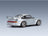Porsche 911 993 GT2 Coupé 1996 Silver Speedline Rims KK Scale 1:18 scale model - rear three-quarter view