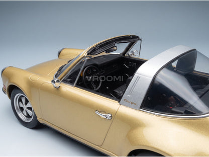 Porsche 911 by Singer Targa 2014 Gold Metallic KK Scale 1:18 scale model - interior
