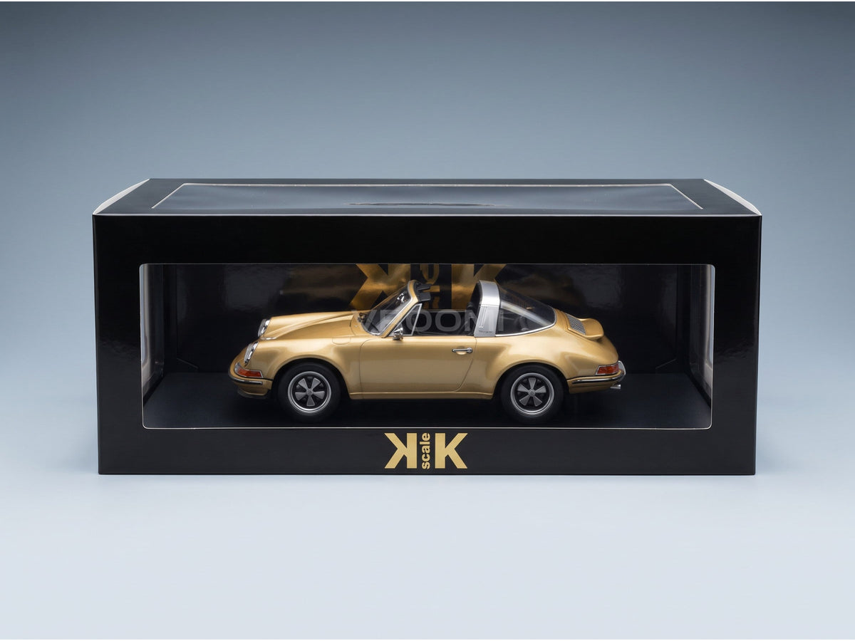 Porsche 911 by Singer Targa 2014 Gold Metallic KK Scale 1:18 scale model - original packaging