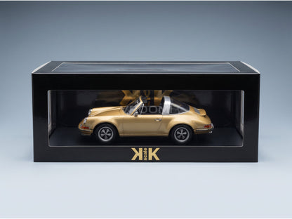 Porsche 911 by Singer Targa 2014 Gold Metallic KK Scale 1:18 scale model - original packaging