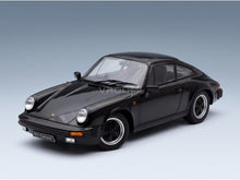 Porsche 911 Carrera Coupe 1983 Black KK Scale 1:18 scale model - front three-quarter view