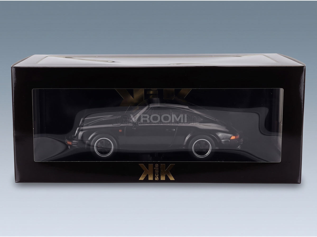 Porsche 911 Carrera Coupe 1983 Black KK Scale 1:18 scale model - original packaging
