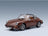 Porsche 911 SC Targa 1975 Brown KK Scale 1:18 scale model - front three-quarter view
