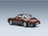 Porsche 911 SC Targa 1975 Brown KK Scale 1:18 scale model - rear three-quarter view