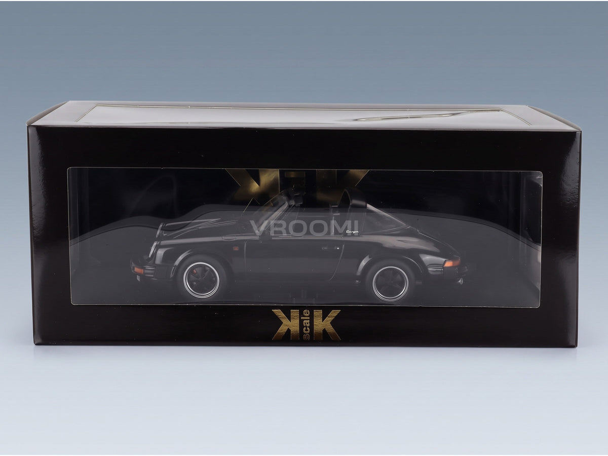 Porsche 911 SC Targa 1983 Black KK Scale 1:18 scale model - original packaging