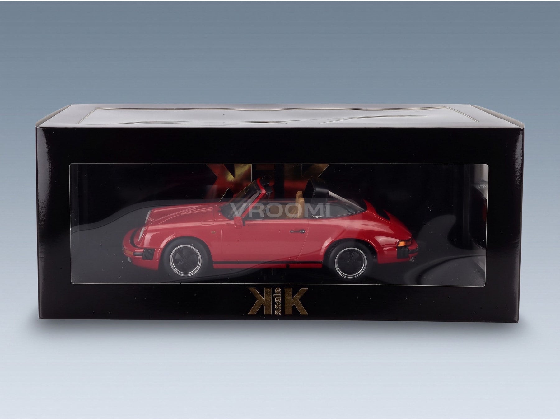 Porsche 911 SC Targa 1983 Red KK Scale 1:18 scale model - original packaging