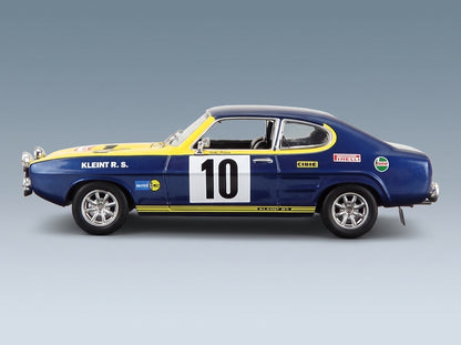Ford Capri 2600 RS No. 10 W. Rohrl Rally Rajd Polski 1972 IXO Models 1:43 scale model - side view