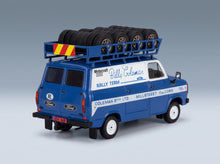 Ford Transit MkI Van Team Billy Coleman Rally Assistance 1975 IXO Models 1:43 scale model - rear three-quarter view