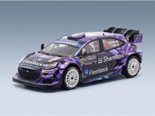 Ford Puma Rally1 M-Sport Ford WRT No. 13 Munster Louka Rally Monte-Carlo 2026 IXO Models 1:43 scale model - front three-quarter view