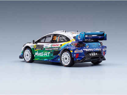 Ford Puma Rally1 M-Sport Ford No. 55 McErlean Treacy Rally Monte-Carlo 2026 IXO Models 1:43 scale model - rear three-quarter view