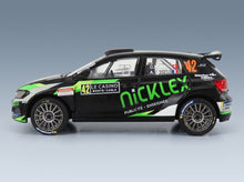 Volkswagen Polo GTI R5 No. 42 O. Burri A. Levratti Rally Monte Carlo 2020 IXO Models 1:43 scale model - side view