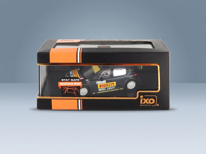 Citroën C3 WRC No. 20 P. Solberg A. Mikkelsen Rally Sardegna Italy 2020 IXO Models 1:43 scale model - original packaging