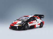 Toyota Yaris GR Rally1 Team Toyota Gazoo Racing WRT No. 18 T. Katsuta A. Johnston 8th Rally Monte Carlo 2022 IXO Models 1:43 scale model - front three-quarter view