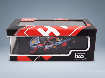 Hyundai i20 Coupe WRC Mobis No. 11 T.Neuville M.Wydaeghe Rally Croatia 2022 IXO Models 1:43 scale model - original packaging