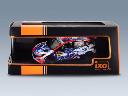 Hyundai i20 N Rally2 Team BMA No. 2 Stéphane Lefebvre Xavier Porter Winner Rally Ypres 2024 IXO Models 1:43 scale model - original packaging