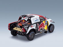 Toyota Hilux GR DKR Evo T1+ Pick-Up Team Toyota Gazoo Racing Red Bull No. 200 Nasser Al-Attiyah Mathieu Baumel Winner Rally Dakar 2023 IXO Models 1:43 scale model - rear three-quarter view