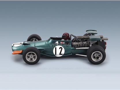 BRM F1 139 No. 12 Jackie Oliver Italy GP 1969 Spark Model 1:43 scale model - side view