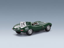 JAGUAR | D-TYPE 3.4L S6 SPIDER TEAM JAGUAR CARS LTD N 15 24h LE MANS 1954 PETER WHITEHEAD - KEN WHARTON - rear three-quarter view