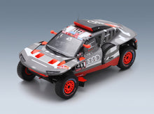 Audi RS Q E-TRON Team Audi Sport No. 211 Mattias Ekstrom Emil Bergkvist Rally Dakar 2023 Spark Model 1:43 - front three-quarter view
