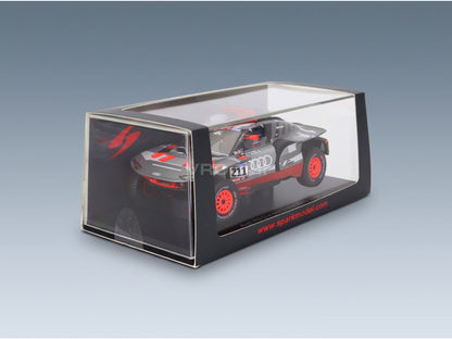 Audi RS Q E-TRON Team Audi Sport No. 211 Mattias Ekstrom Emil Bergkvist Rally Dakar 2023 Spark Model 1:43 scale model - original packaging