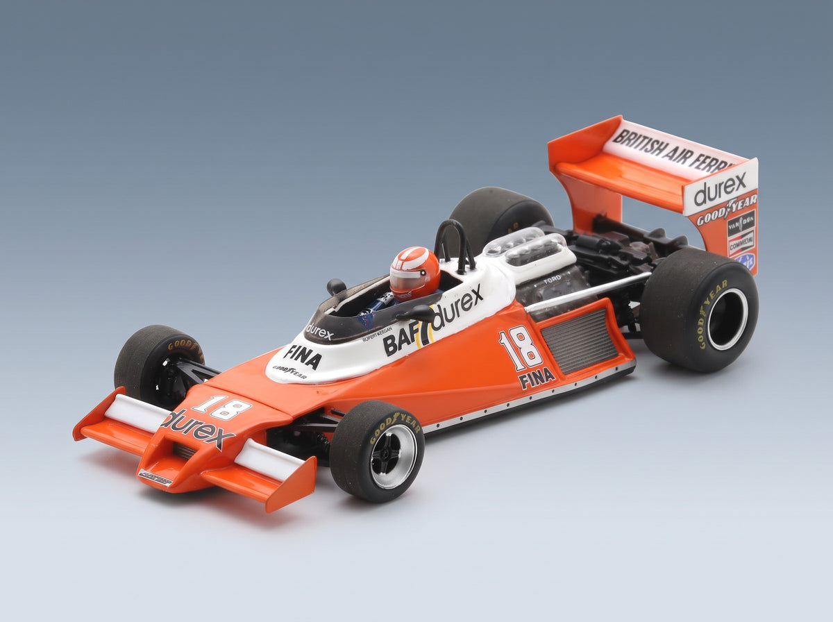 Surtees TS20 Team Surtees No. 18 Rupert Keegan Spanish GP 1978 Spark Model 1:43 scale model - front three-quarter view