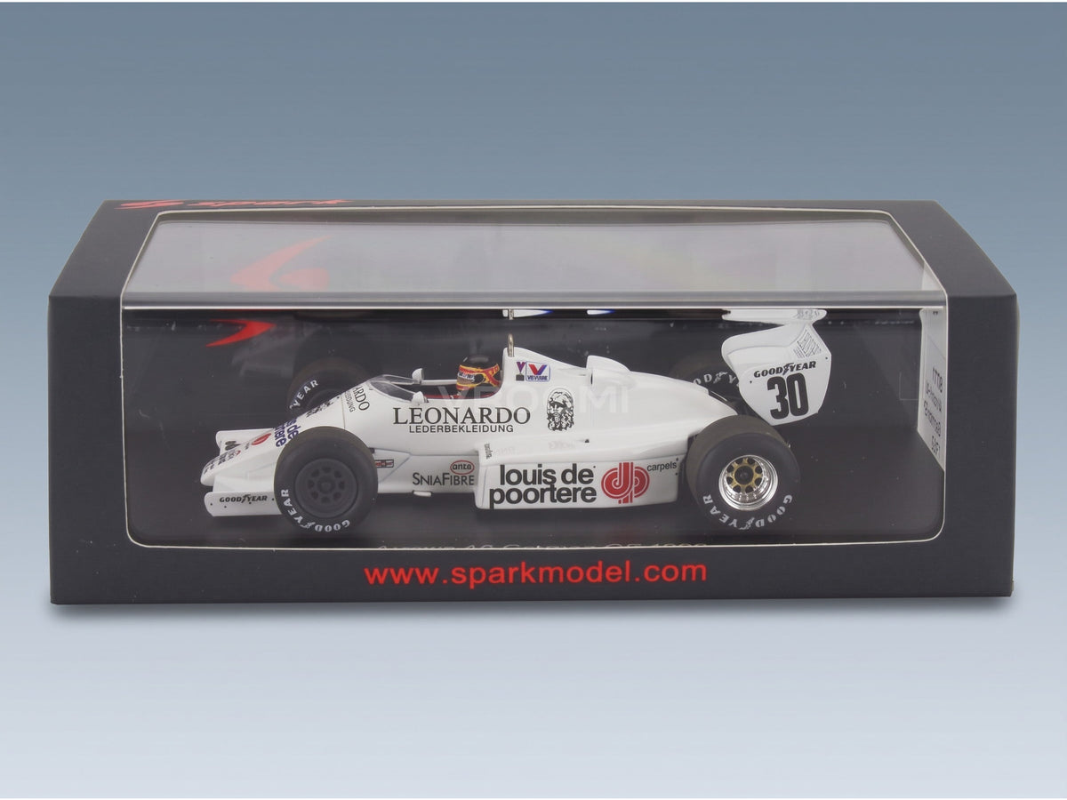 Arrows A6 No. 30 Thierry Boutsen Germany GP 1983 Spark Model 1:43 scale model - original packaging