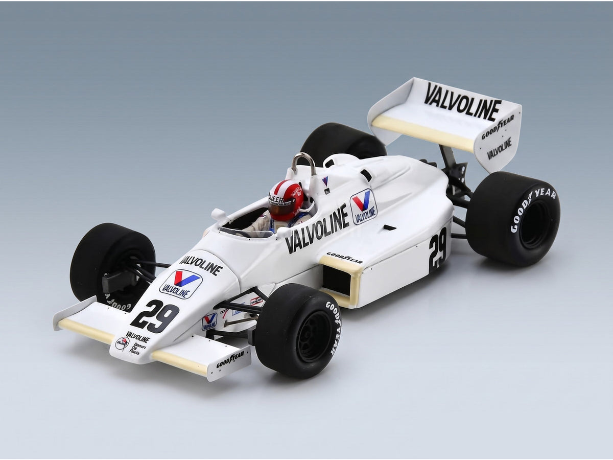 Arrows A6 Arrows Racing Team No. 29 Marc Surer Holland GP 1983 Spark Model 1:43 scale model - front three-quarter view