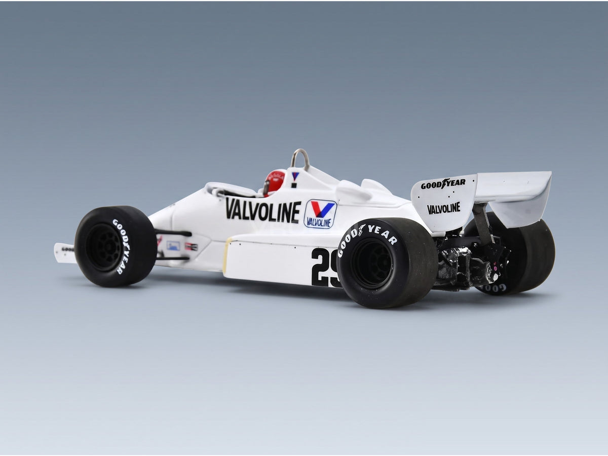 Arrows A6 Arrows Racing Team No. 29 Marc Surer Holland GP 1983 Spark Model 1:43 scale model - rear three-quarter view