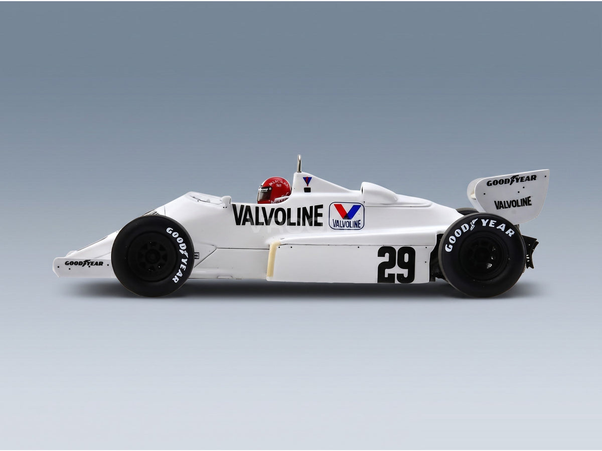 Arrows A6 Arrows Racing Team No. 29 Marc Surer Holland GP 1983 Spark Model 1:43 scale model - side view