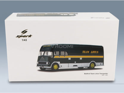 Bedford Truck Team Lotus Car Transporter 1961 Spark Model 1:43 scale model - original packaging