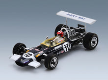 Lotus 49B Rob Walker Racing Team No. 10 Jo Siffert Spanish GP 1968 Spark Model 1:43 scale model - front three-quarter view