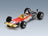 Lotus 49B Gold Leaf Team Lotus No. 2 Richard Attwood Monaco GP 1969 Spark Model 1:43 scale model - front three-quarter view