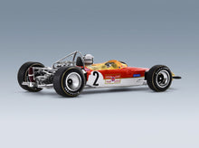 Lotus 49B Gold Leaf Team Lotus No. 2 Richard Attwood Monaco GP 1969 Spark Model 1:43 scale model - rear three-quarter view