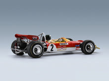 Lotus 49B Gold Leaf Team Lotus No. 2 Jochen Rindt Winner USA GP 1969 Spark Model 1:43 scale model - rear three-quarter view