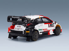 Toyota Yaris GR Rally1 Team Toyota Gazoo Racing WRT No. 4 Lappi Ferm 3rd Rally Sweden 2022 Spark Model 1:43 - rear three-quarter view