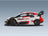 Toyota Yaris GR Hybrid Rally1 Team Toyota Gazoo Racing WRT No. 17 Ogier Landais 2nd Rally Japan 2023 Spark Model 1:43 scale model - side view