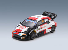 Toyota Yaris GR Hybrid Rally1 Team Toyota Gazoo Racing WRT No. 69 Rovanperä Halttunen 3rd Rally Japan 2023 Spark Model 1:43 - front three-quarter view