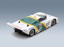 Spice SE87C Team P.A. Lombardi No. 107 Pierre Alain Lombardi Denis Morin Ferdinand De Lesseps 24h Le Mans 1990 Spark Model 1:43 - rear three-quarter view