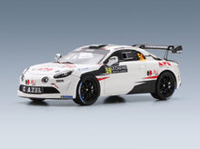Alpine A110 RGT Team Chazel Technologies Course No. 59 Eric Royere Alexis Grenier 2nd RGT Rally Monte Carlo 2024 Spark Model 1:43 - front three-quarter view